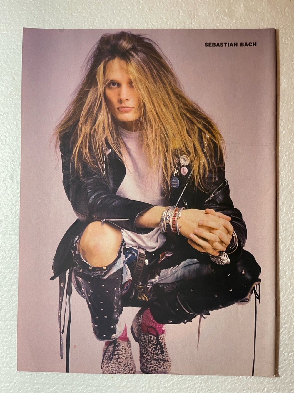 Skid Row’s Sebastian Bach pinup